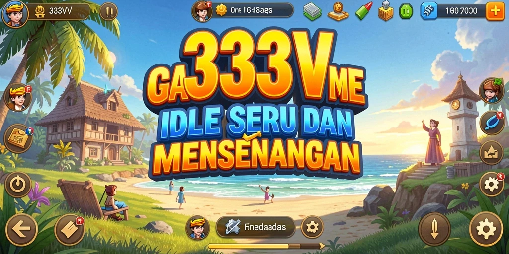 Tampilan gameplay menarik dari 333V dengan berbagai karakter dan tantangan.