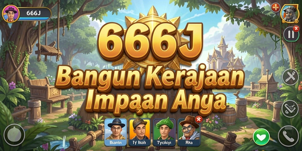 Tampilan screenshot gameplay Tycoon dari 666J dengan elemen menarik.