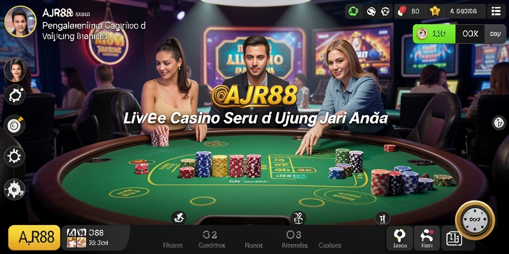 Gameplay Live Casino yang mendebarkan di AJR88.