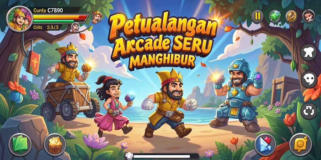Screenshot gameplay C7890 menampilkan aksi seru dan grafik yang memukau.