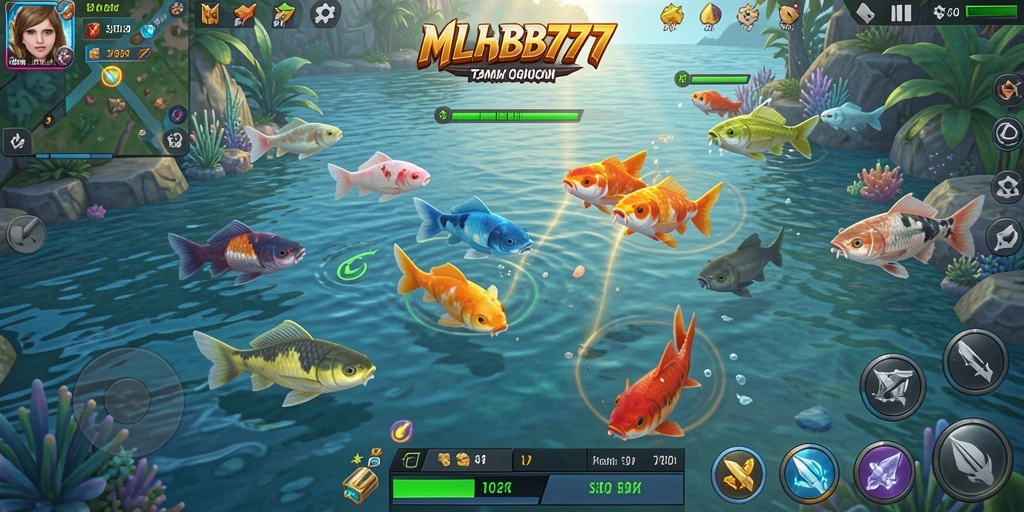 Gameplay seru Tembak Ikan yang penuh aksi dan tantangan.