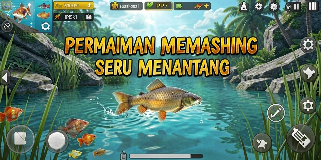 Tangkapan ikan yang beragam dan grafik yang memukau dalam PP7.
