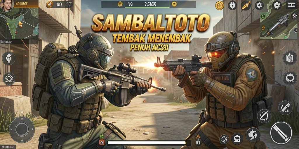 Tampilan menarik dari gameplay intens dalam SAMBALTOTO.