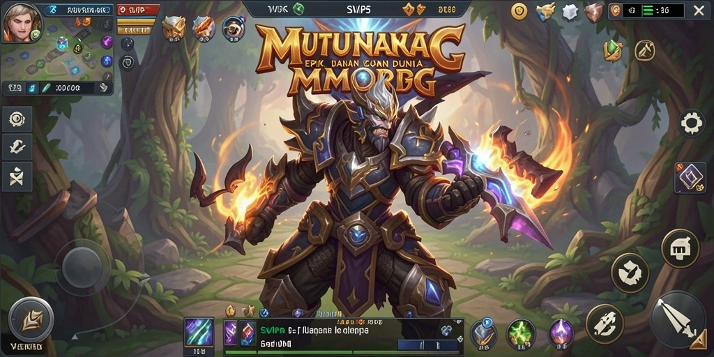 Gameplay epik di dunia SVIP5 yang penuh petualangan.